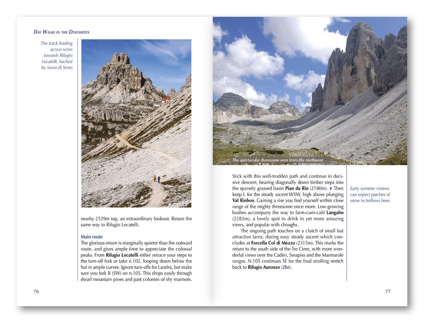 Day Walks in the Dolomites