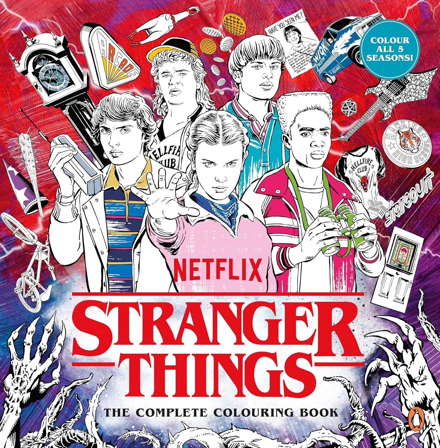 Stranger Things: The Complete Colouring Book