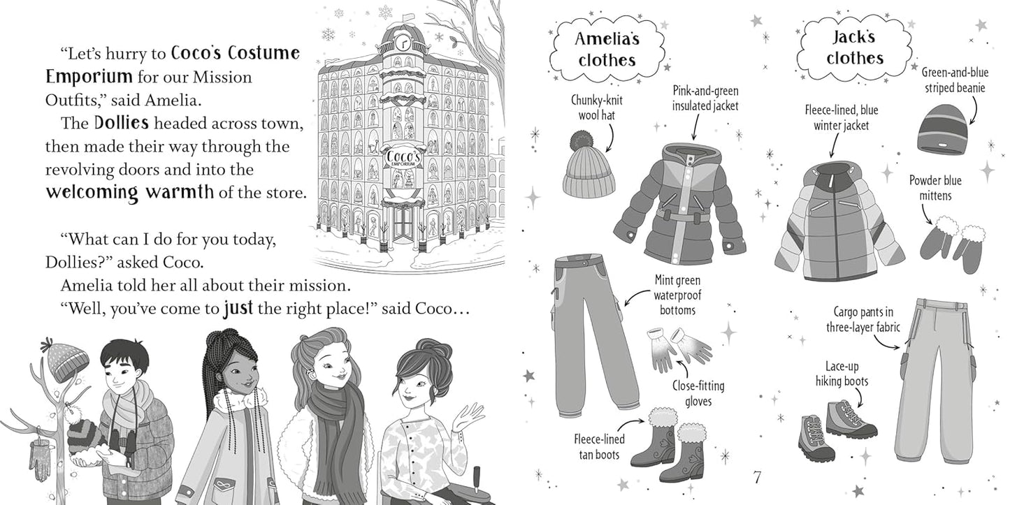 Sticker Dolly Dressing Advent Calendar: A Festive Collection of Dress Up Sticker Dolls, Puzzles, and other Activity Books