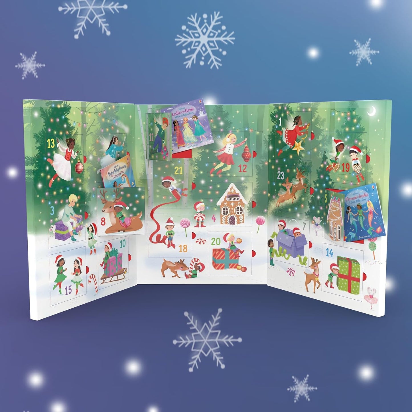 Sticker Dolly Dressing Advent Calendar: A Festive Collection of Dress Up Sticker Dolls, Puzzles, and other Activity Books