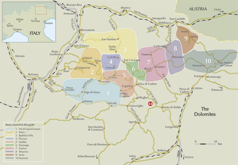 Via Ferratas of the Italian Dolomites: Volume 1