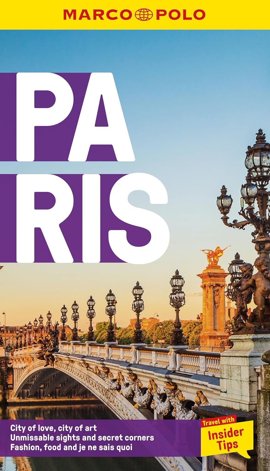 Paris Marco Polo Pocket Travel Guide - with pull out map