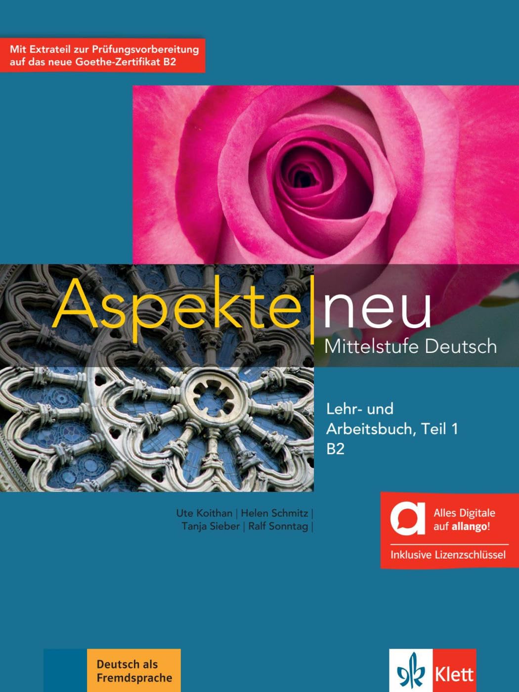 Aspekte neu B2.1 (Hybride Ausgabe allango), učbenik z delovnim zvezkom + online dostop