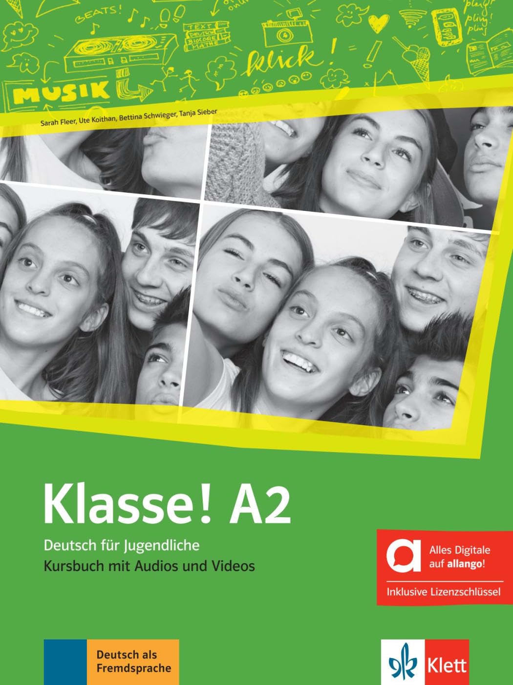 Klasse! A2 (Hybride Ausgabe allango), učbenik + online dostop