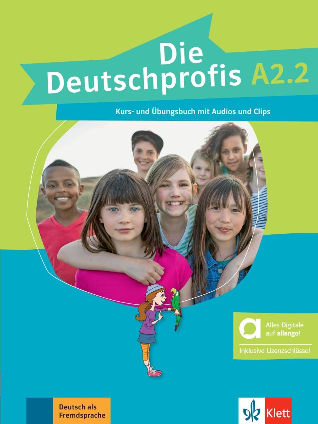 Die Deutschprofis A2.2 (Hybride Ausgabe allango), učbenik z delovnim zvezkom + online dostop