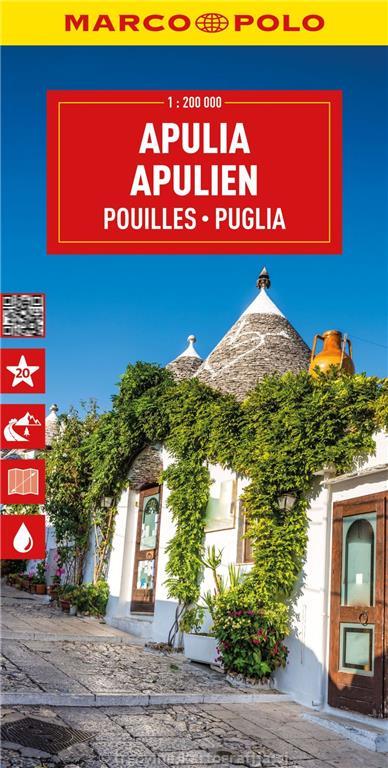 Apulija 1 : 200.000 (avtokarta)