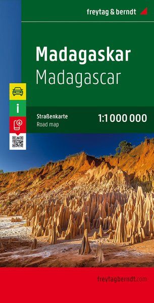 Madagascar Road Map 1:1 000 000
