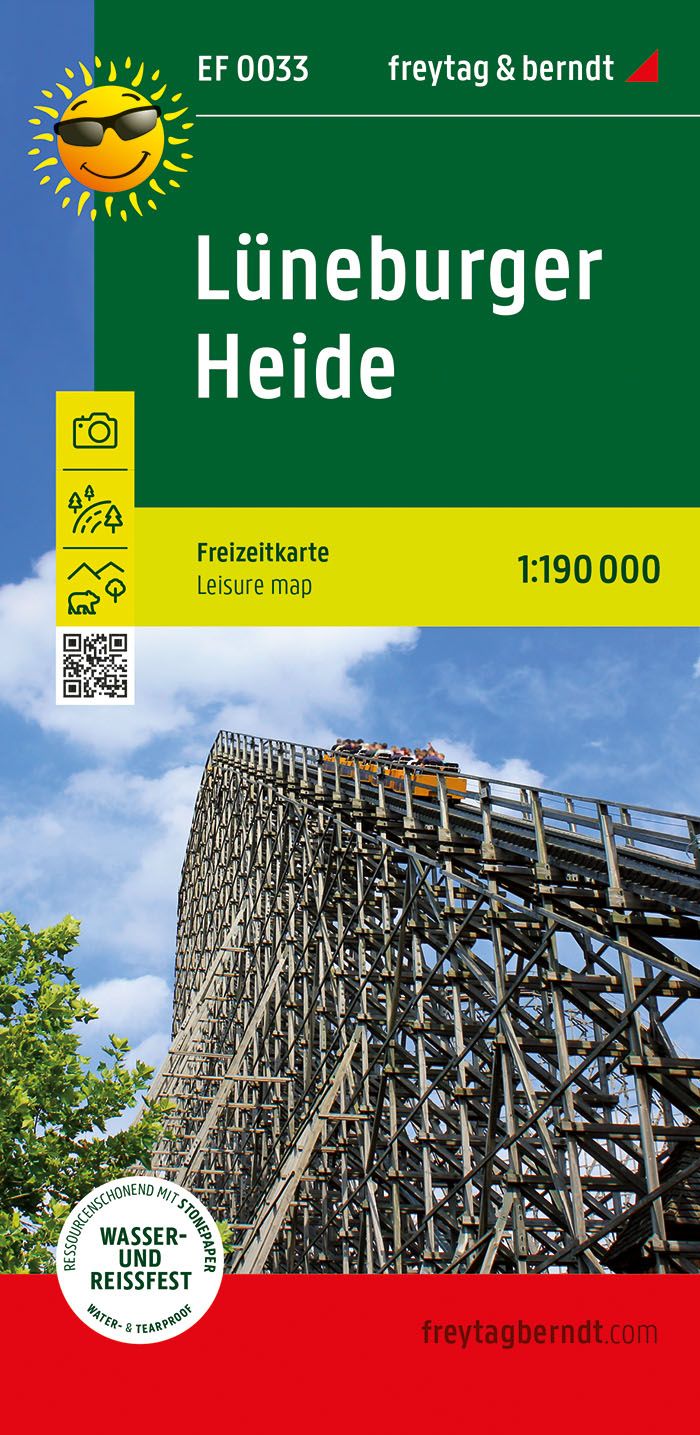 Luneburg Heath, adventure guide 1:190,000, freytag & berndt, EF 0033