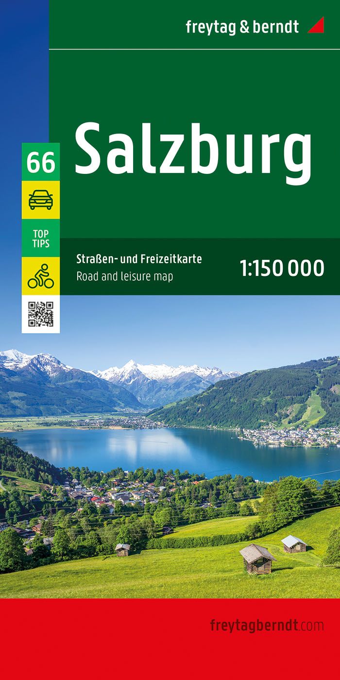Salzburg Road and Leisure Map