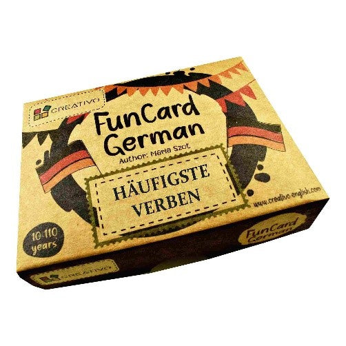 CREATIVO FUN CARD GERMAN HÄUFIGSTE VERBEN