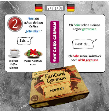 Creativo Fun Card German - Perfekt, didaktične kartice