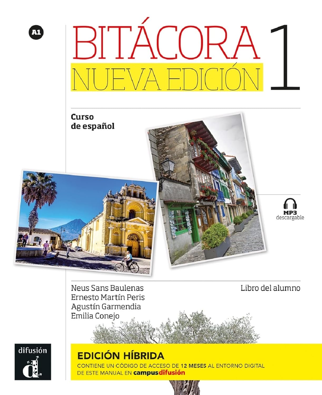 Bitácora 1, Nueva Edición (Edición híbrida), učbenik + online dostop