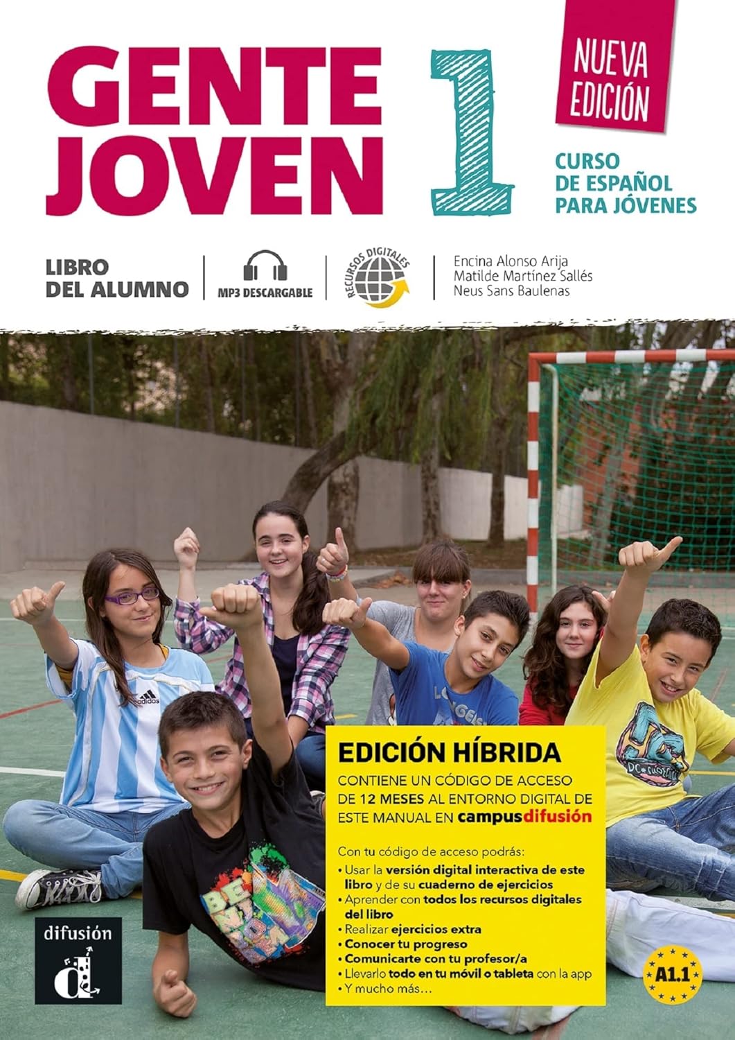 Gente joven 1, Nueva edición (Edición híbrida), učbenik + online dostop