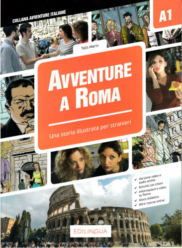 Avventure a Roma (Tekmovanje Il topo di biblioteca 2023/24, osnovna raven A1/A2)