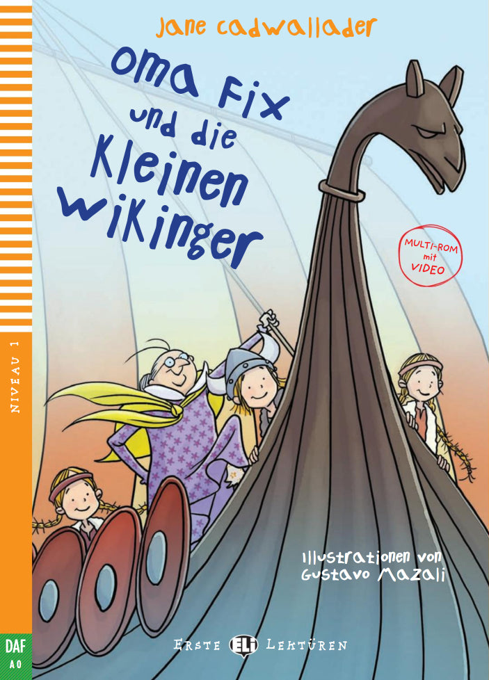 Oma Fix und die kleinen Wikinger (Tekmovanje Bücherwurm 2024/25, I. stopnja OŠ)