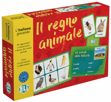 Il regno animale, didaktična igra A1 – A2 (IT)