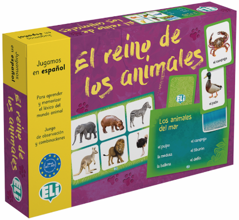 El reino de los animales, didaktična igra A1 – A2 (ŠP)