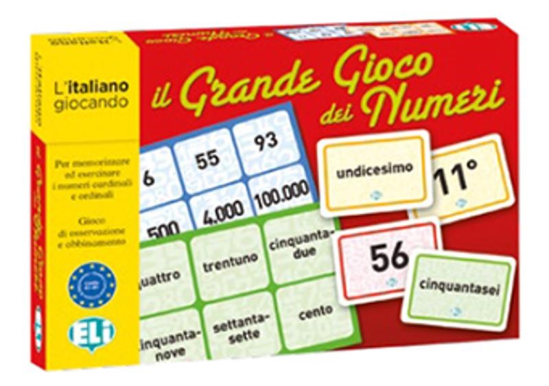 Il grande gioco dei numeri, didaktična igra A1 – B1 (IT)