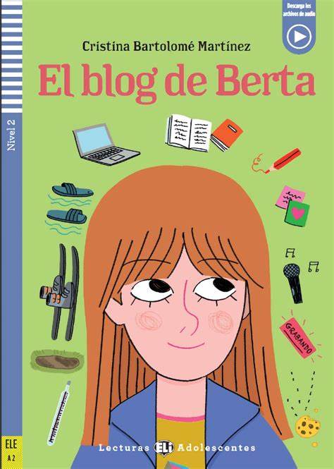 El blog de Berta (Tekmovanje El ratón de biblioteca 2024/25, osnovna raven A1/A2)