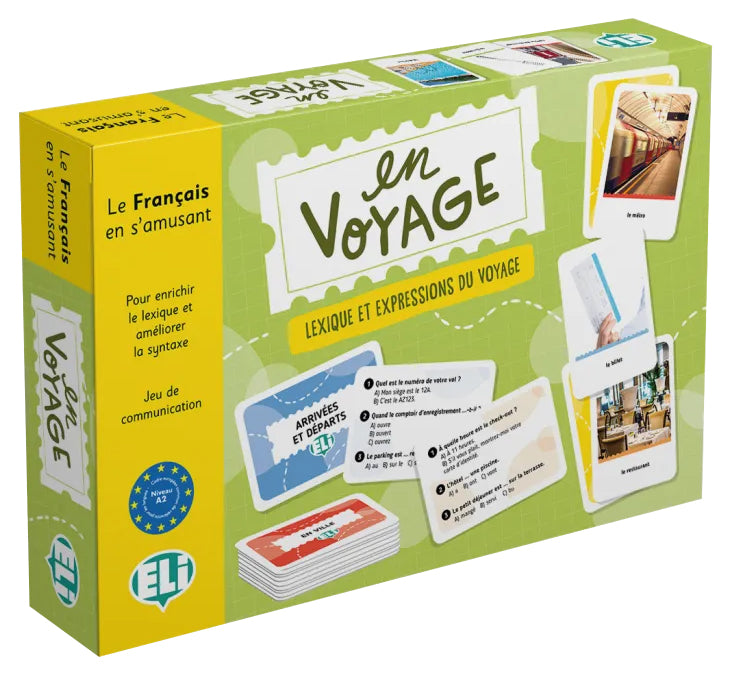 En voyage, didaktična igra A2 (FR)