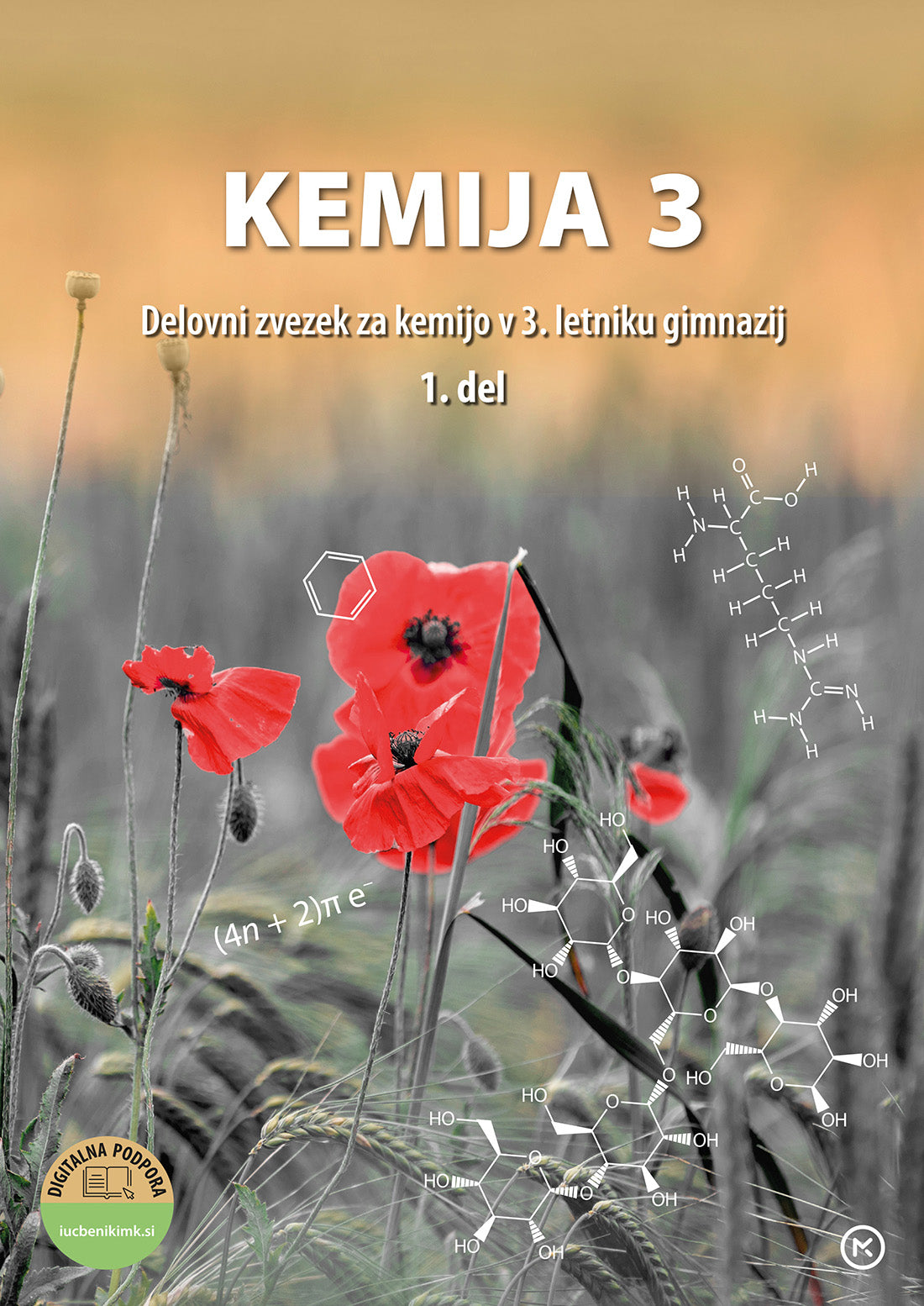 Kemija 3, 1. del, delovni zvezek za kemijo v 3. letniku gimnazij