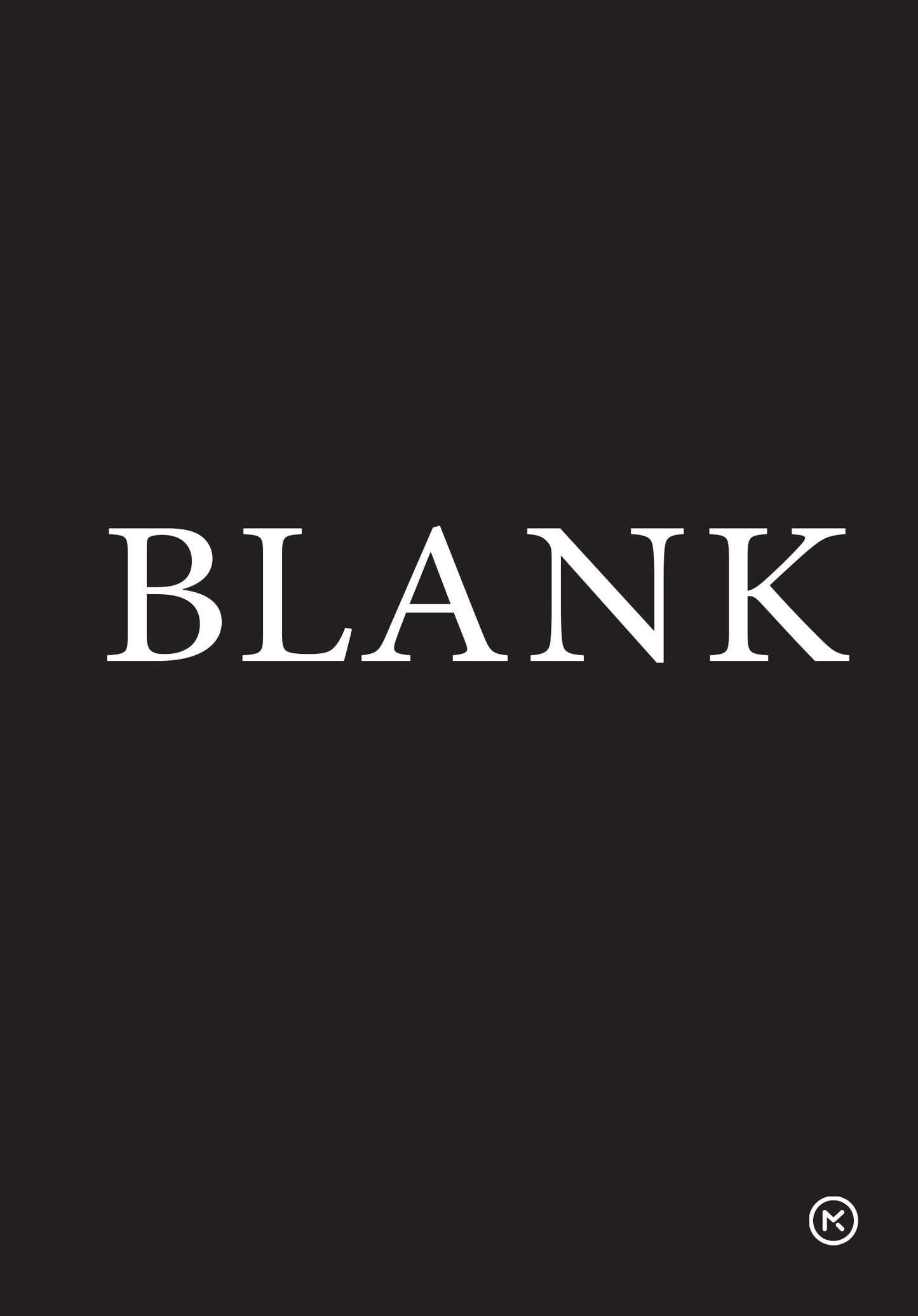 Blank