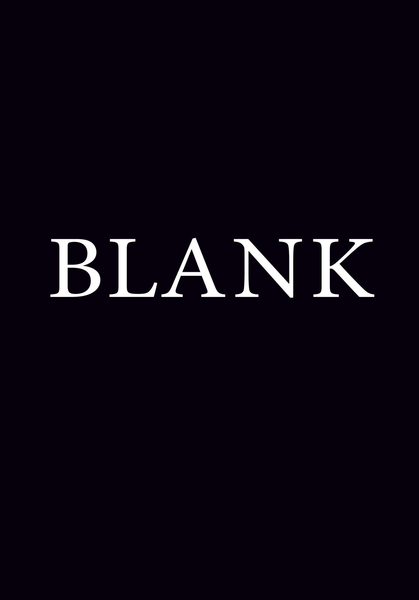 Blank