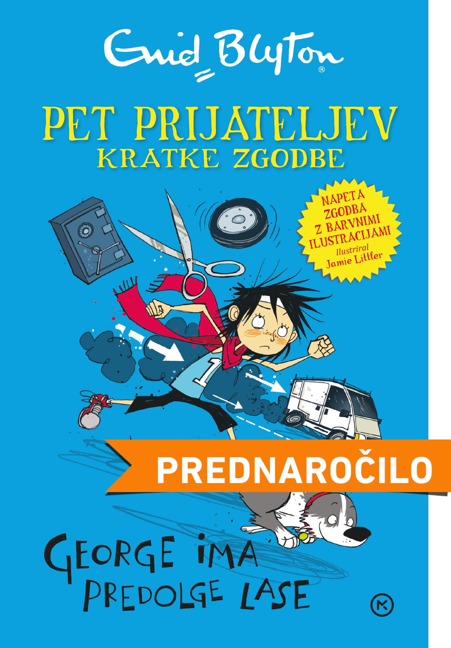Pet prijateljev: George ima predolge lase (Kratke zgodbe 2)