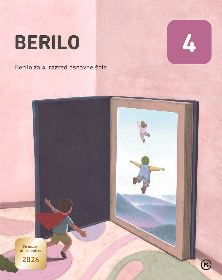 BERILO 4 - UČBENIK V 4. RAZREDU OŠ (NOVO 2026)
