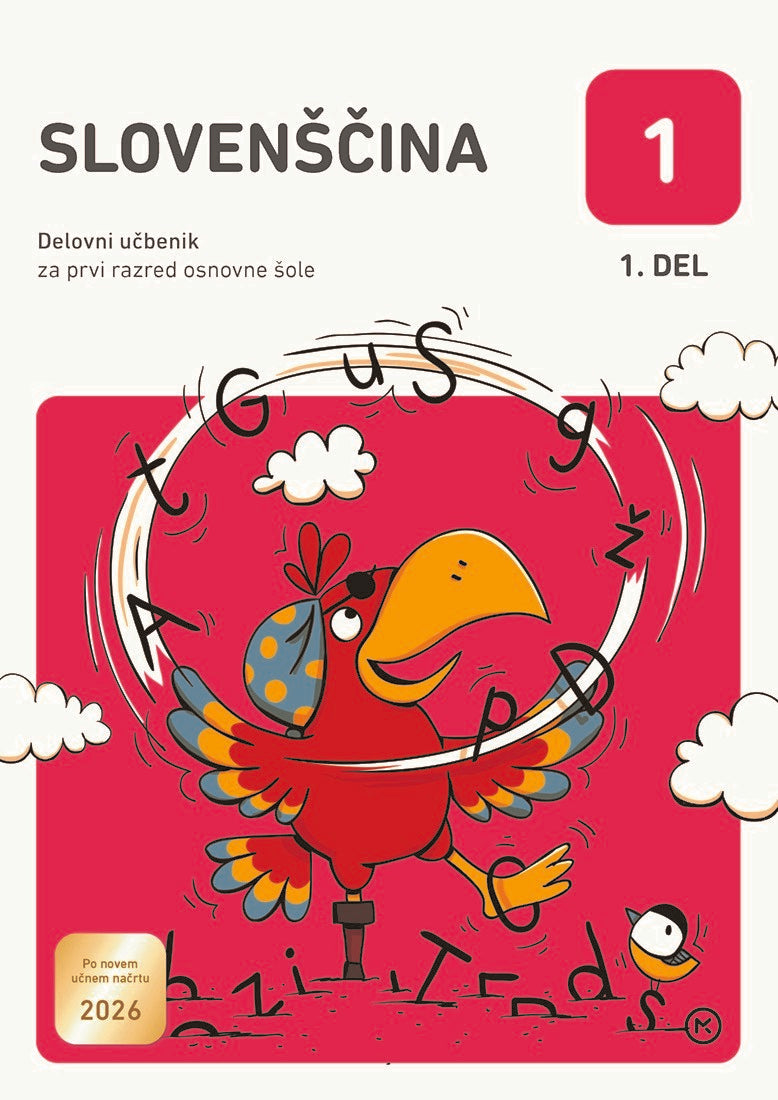 SLOVENŠČINA 1 - DELOVNI UČBENIK 1. DEL (2026)