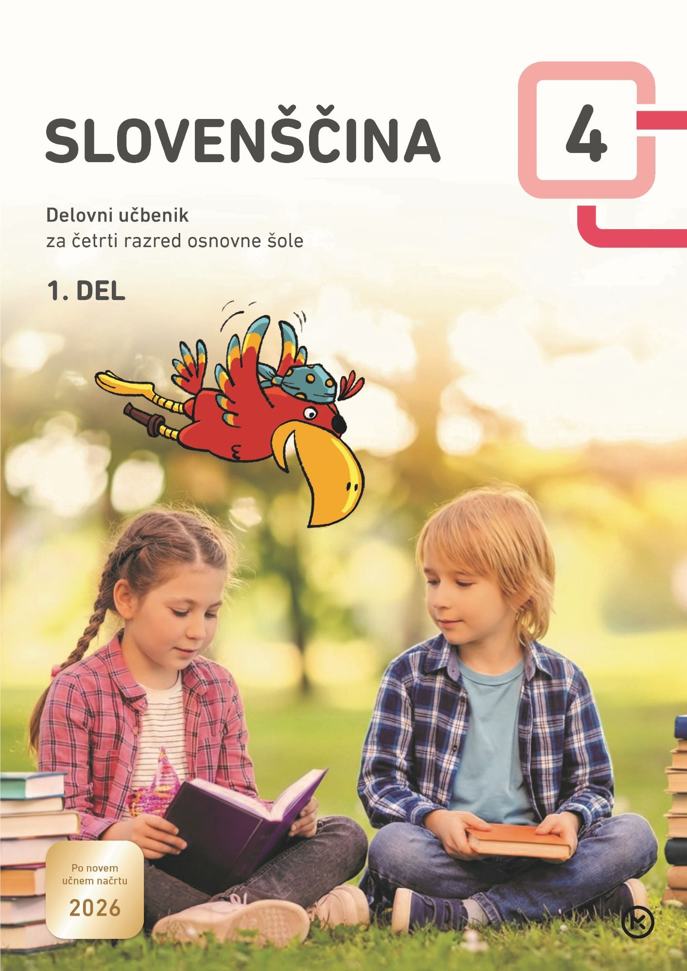SLOVENŠČINA 4 - DELOVNI UČBENIK 1. DEL (NOVO 2026)