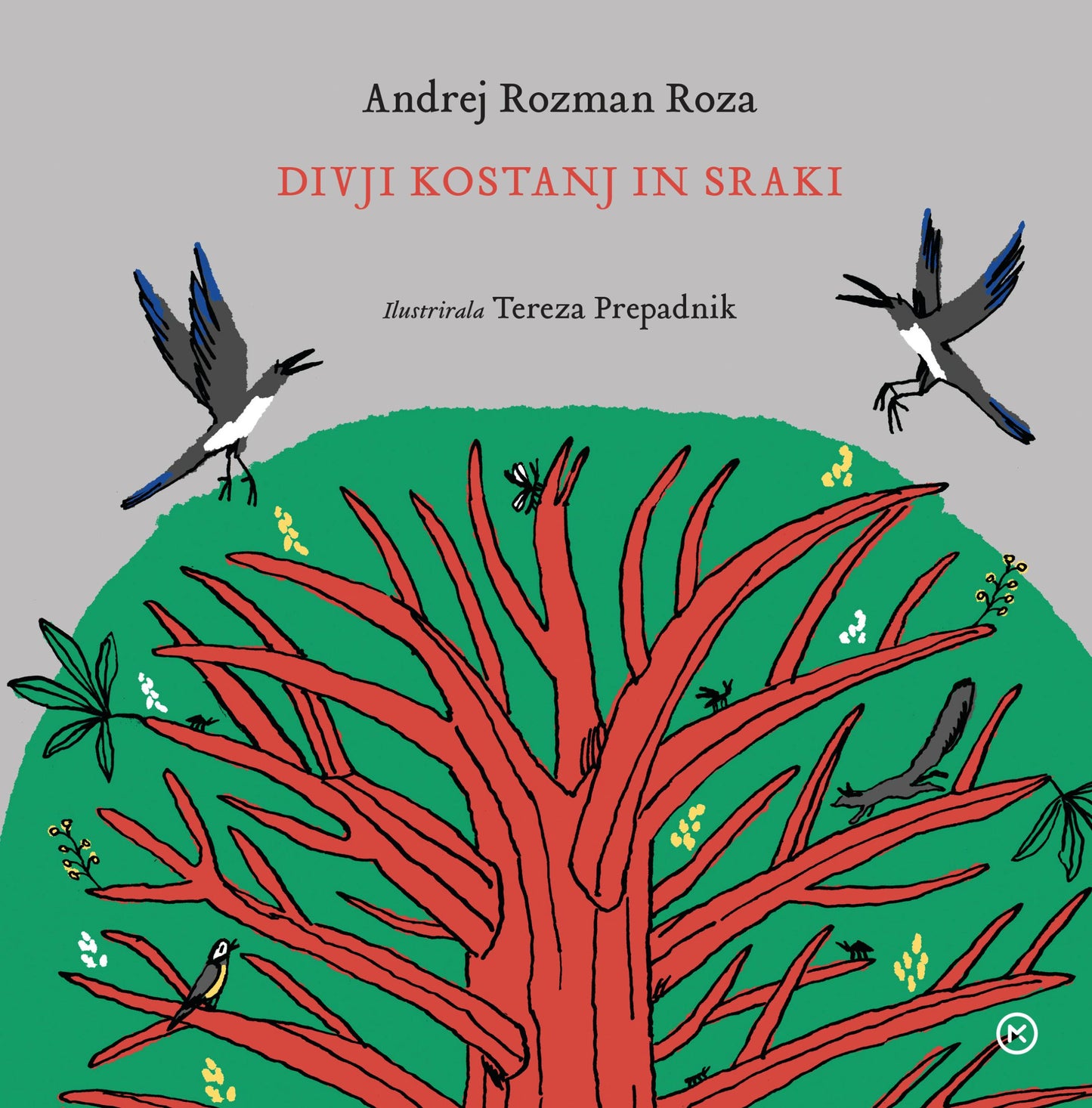 Divji kostanj in sraki