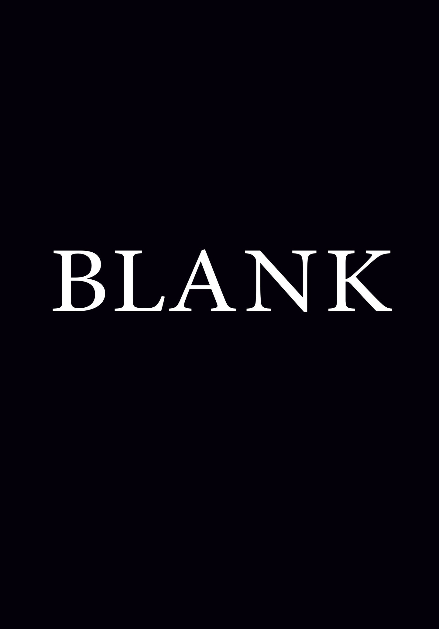 Blank