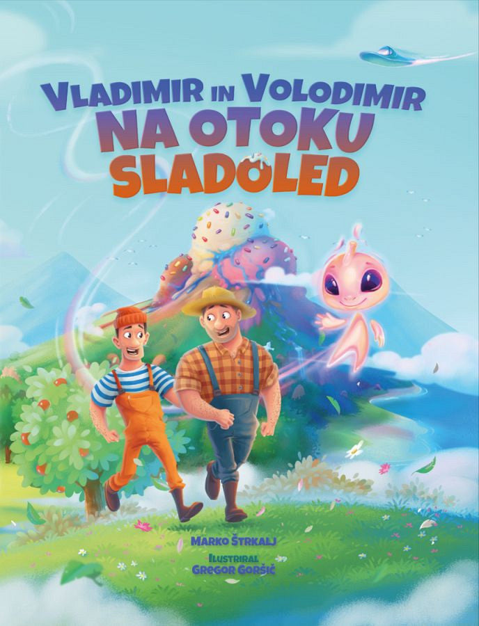 Vladimir in Volodomir na otoku Sladoled