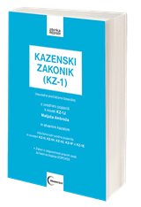 Kazenski zakonik (KZ-1): neuradno prečiščeno besedilo z uvodnimi pojasnili k noveli KZ-1J