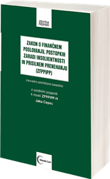 Zakon o finančnem poslovanju, postopkih zaradi insolventnosti in prisilnem prenehanju (ZFPPIPP)