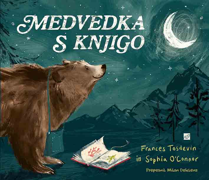 Medvedka s knjigo