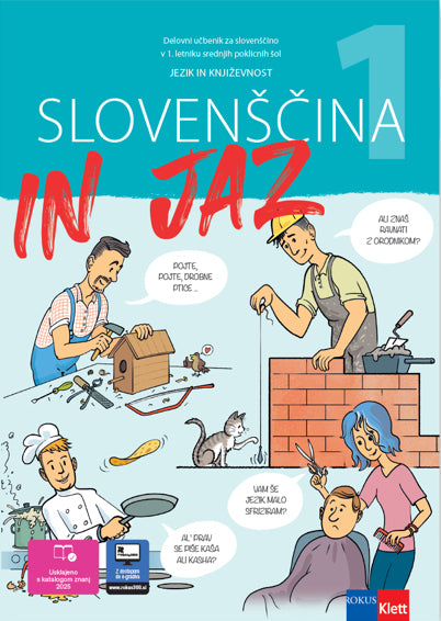 Slovenščina in jaz 1, delovni učbenik