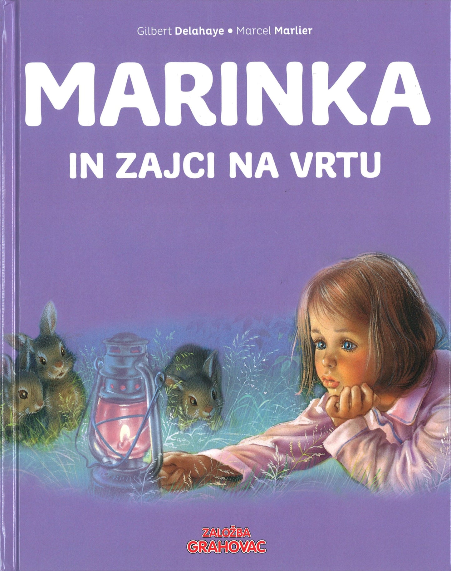 Marinka in zajci na vrtu