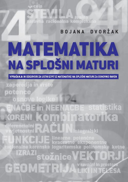 Matematika na splošni maturi, za osnovno raven