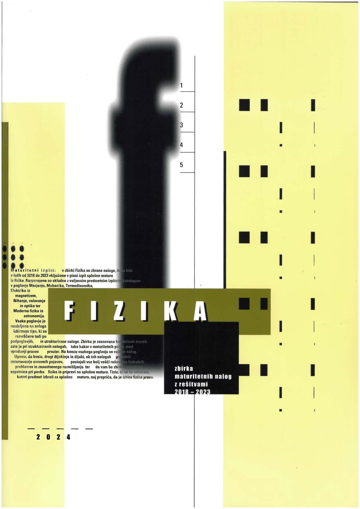 FIZIKA: ZBIRKA MAT. NALOG Z REŠITVAMI 2018-2023