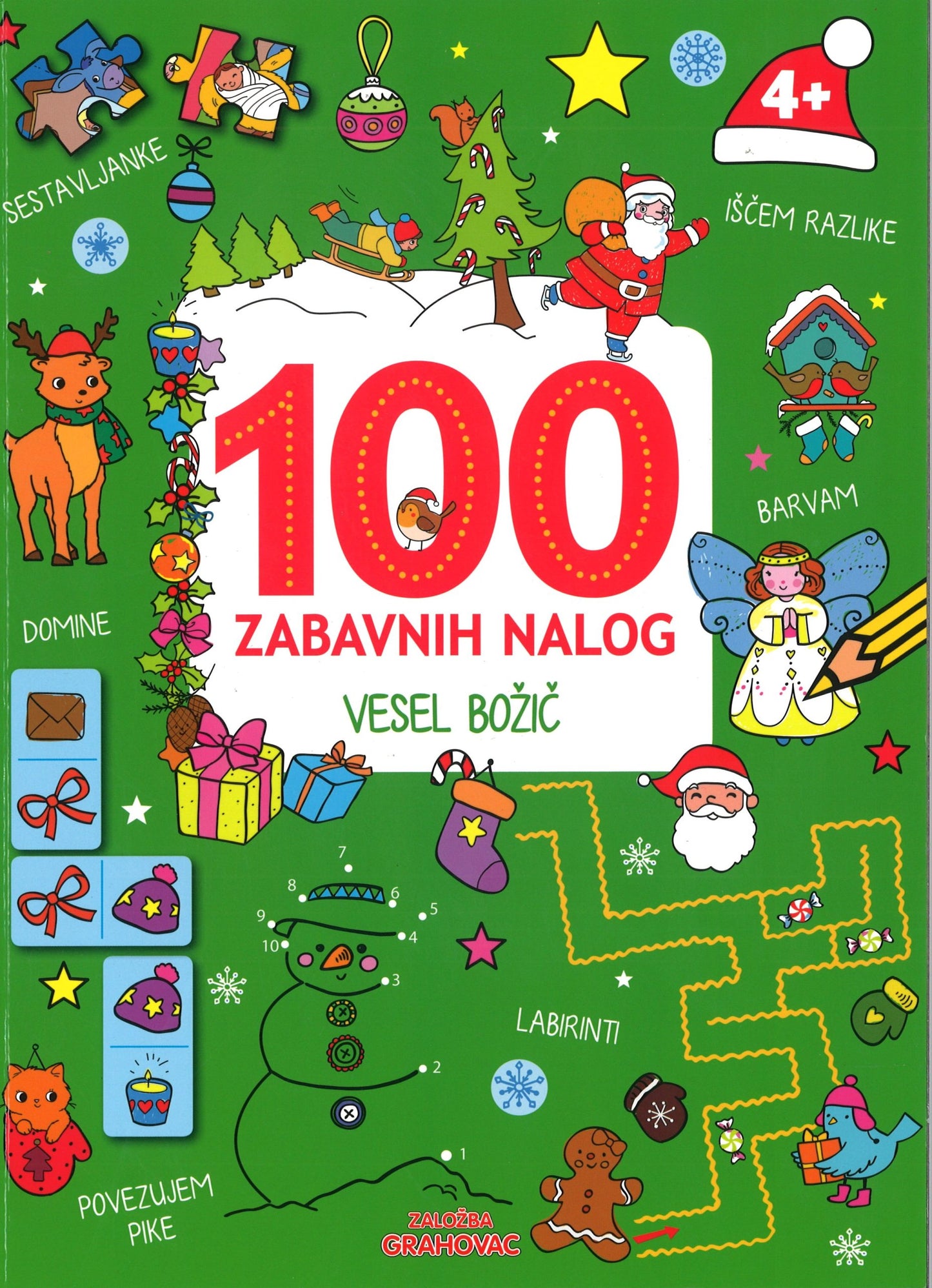 100 zabavnih nalog. Vesel božič