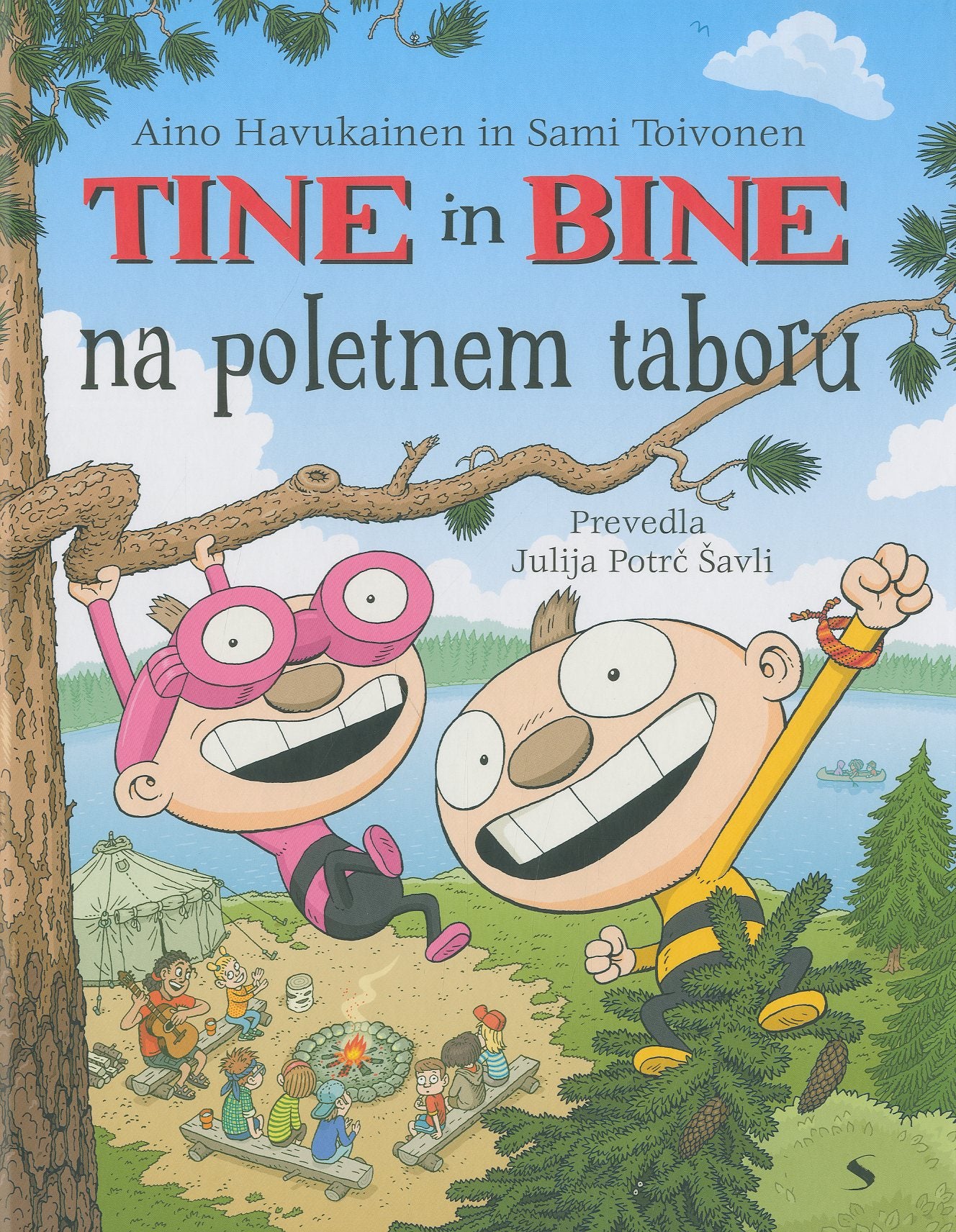 Tine in Bine na poletnem taboru