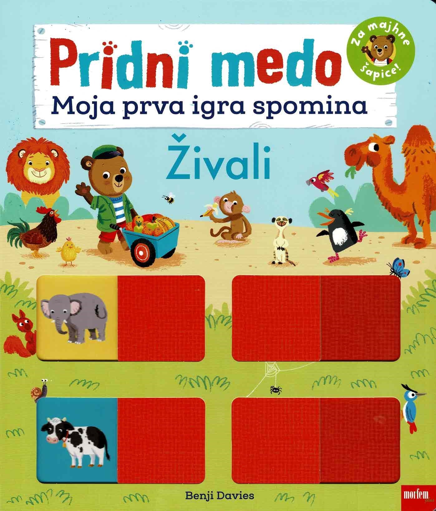 Pridni medo: moja prva igra spomina. Živali