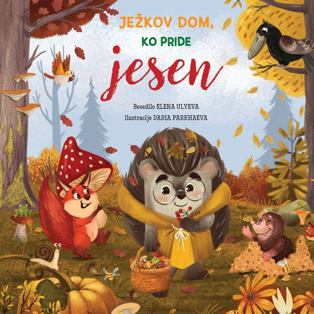Ježkov dom, ko pride jesen