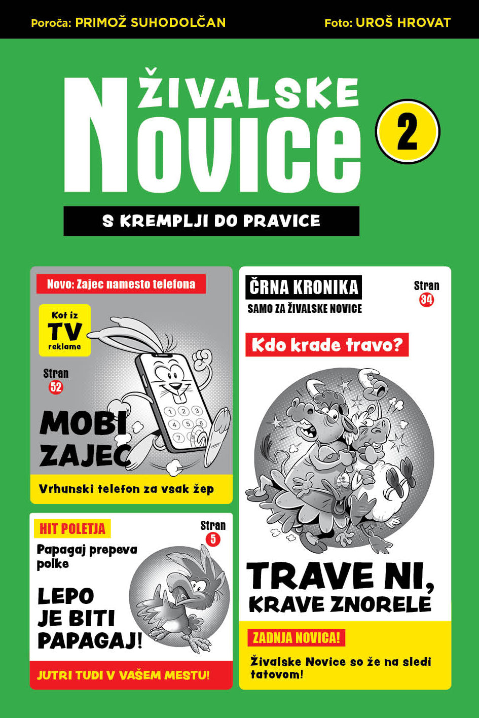 Živalske novice 2: S kremplji do pravice