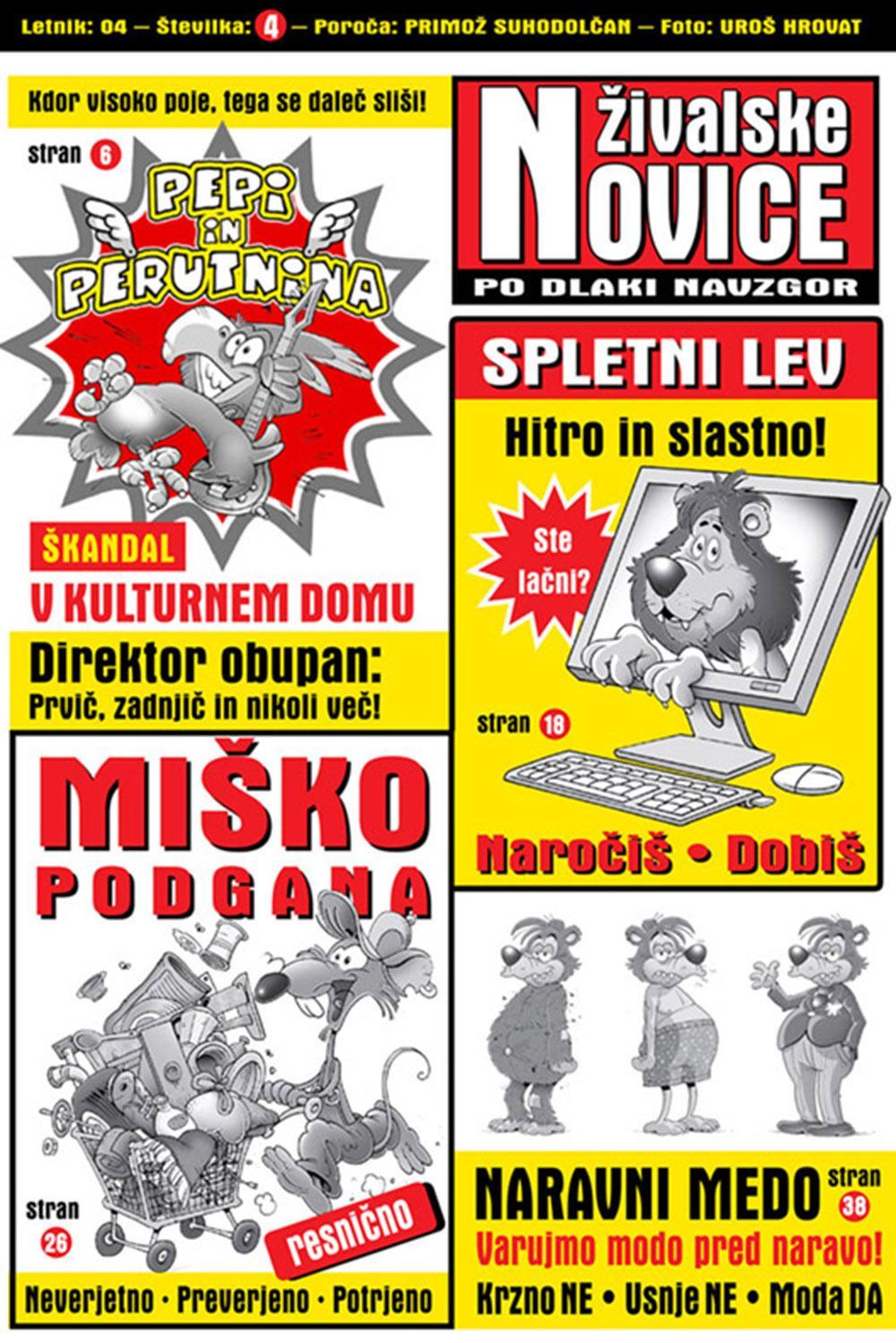 Živalske novice 4: Po dlaki navzgor