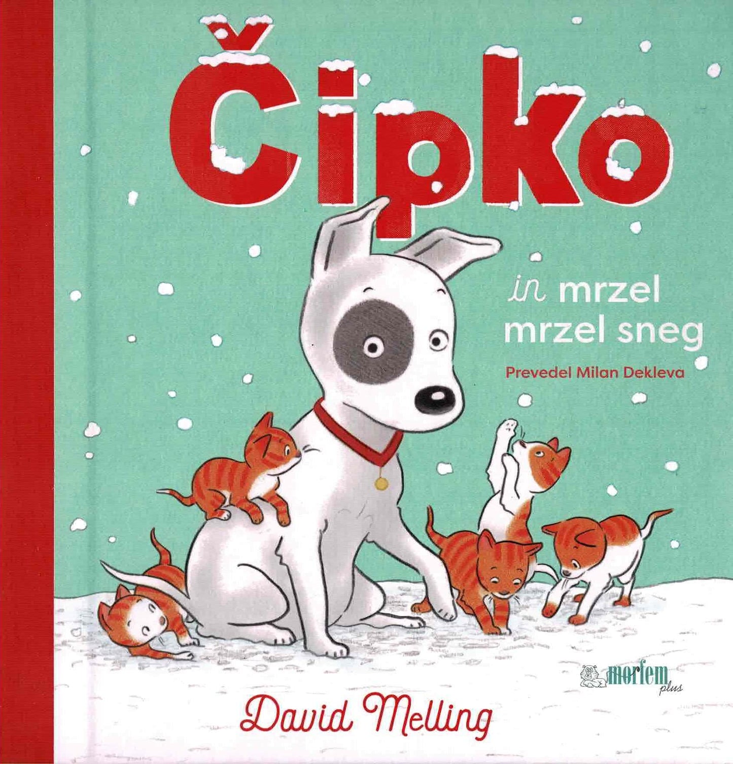 Čipko in mrzel mrzel sneg