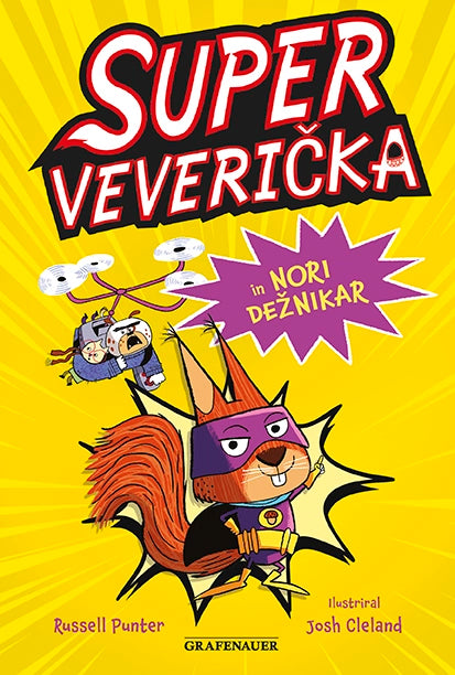 Superveverička in nori dežnikar