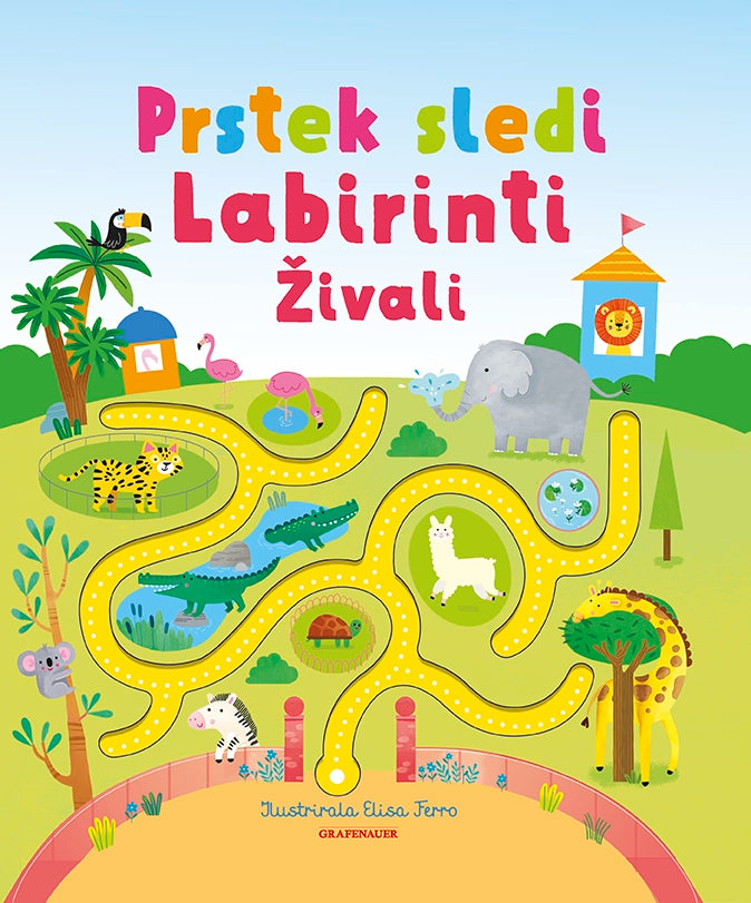 Prstek sledi. Labirinti: Živali